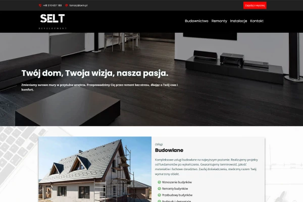 Selt Development - Remonty i budownictwo Zduńska Wola