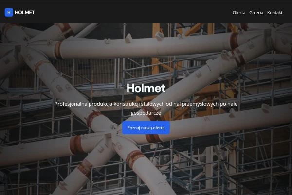 Holmet - Budowa konstrukcji stalowych