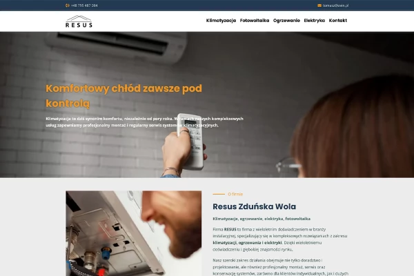 Resus - Klimatyzacje, ogrzewanie, fotowoltaika