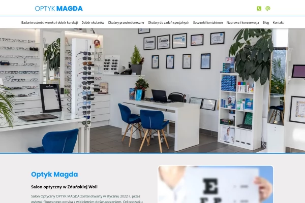 Optyk Magda - Optyk Magda - salon optyczny w Zduńskiej woli