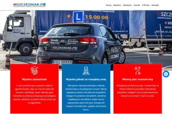 MSzcześniak Autoszkoła - Ośrodek Szkolenia Kierowców w Sieradzu