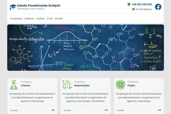 Szkoła Przedmiotów Ścisłych - Szkoła Przedmiotów Ścisłych